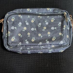 Floral Print Crossbody Bag - Navy Daisy